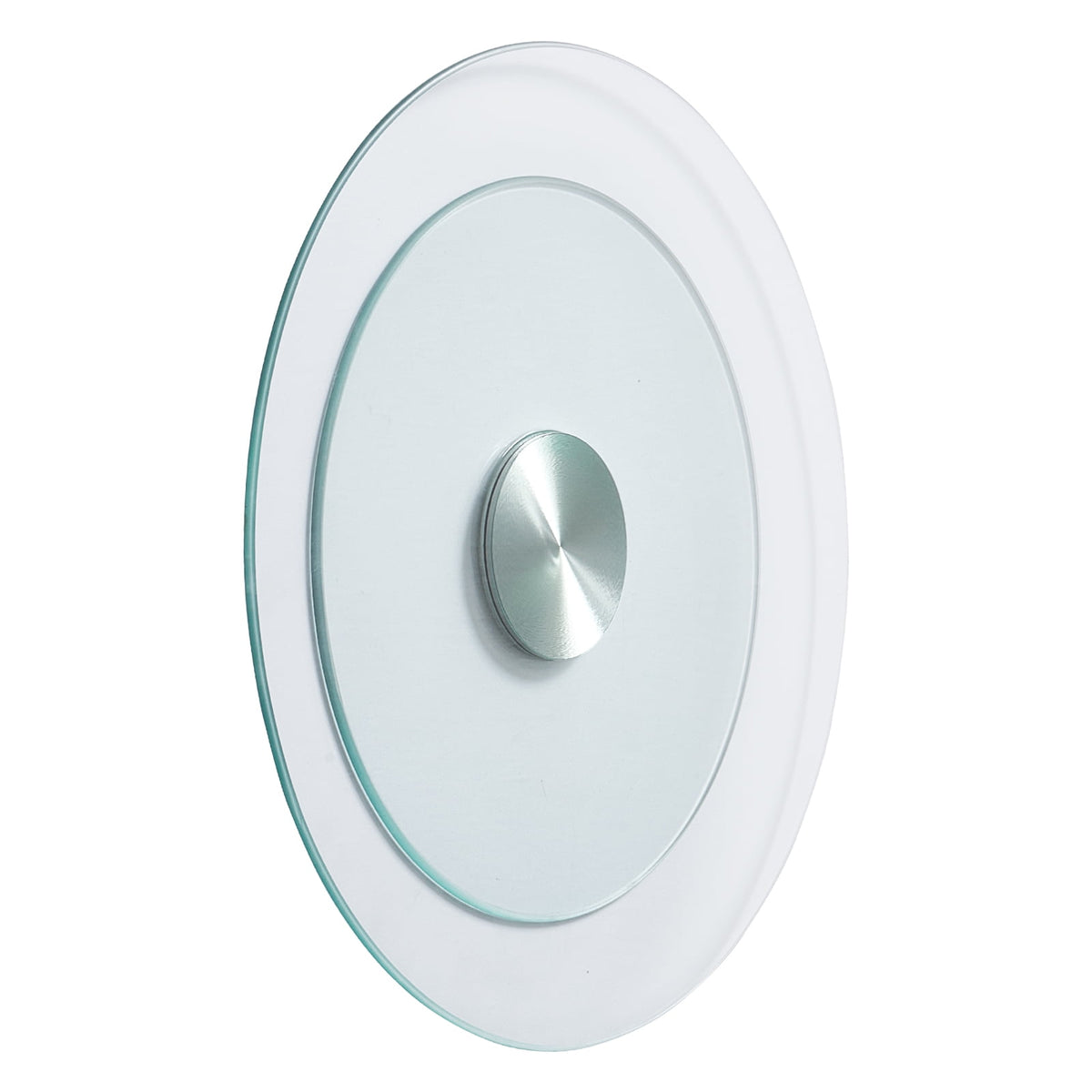Twenty-Inch Tempered Glass Turntable for Dining Tables, Quiet 360 Spin