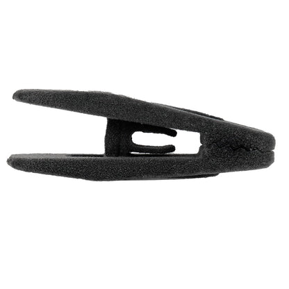 Velvet Hanger Clips, 20 Black Clip-On Pins for Slim Hangers, Wide Opening - Image 5