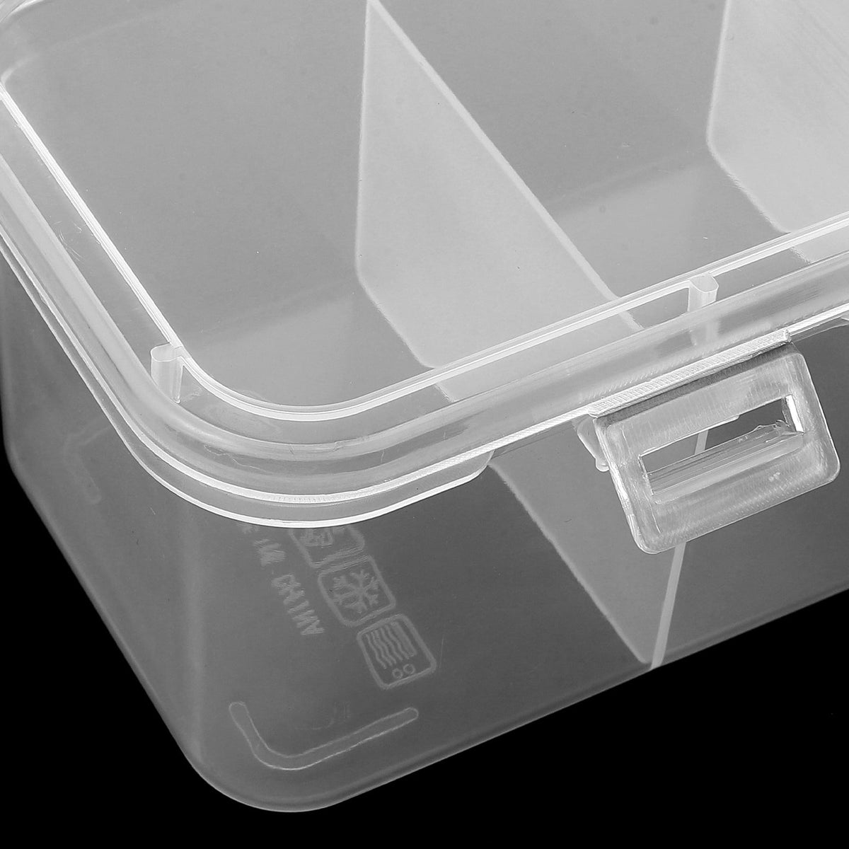 Clear Tea Bag and Coffee Sachet Organizer Tray, 11.2 x 3.5 x 2.6 Inches - Image 2