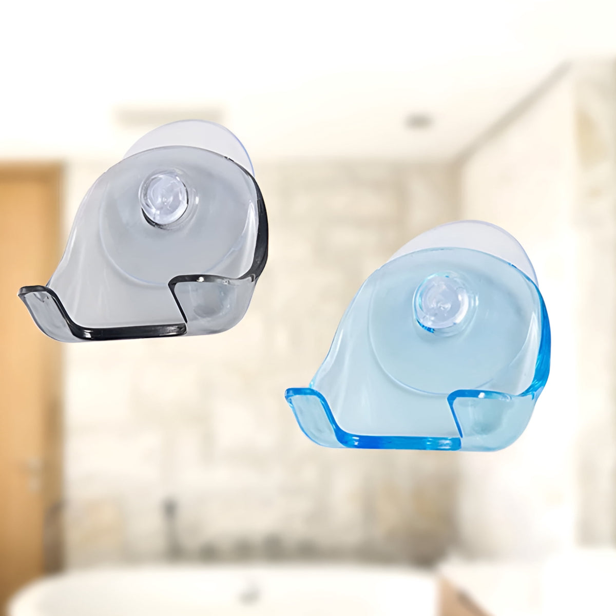 Suction Cup Razor Holders for the Shower, Set of 2 in Durable Plastic - Image 6