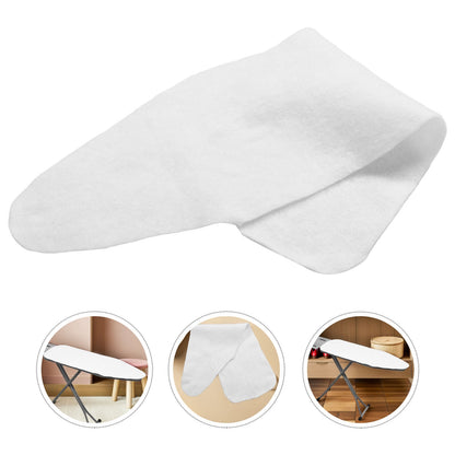 Cotton Ironing Board Cover Pad, 34.6 x 12.6 Inches in White - Image 2