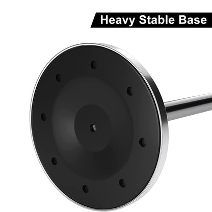 Freestanding Toilet Roll Holder in Stainless Steel, Stores up to Five Rolls - Image 3