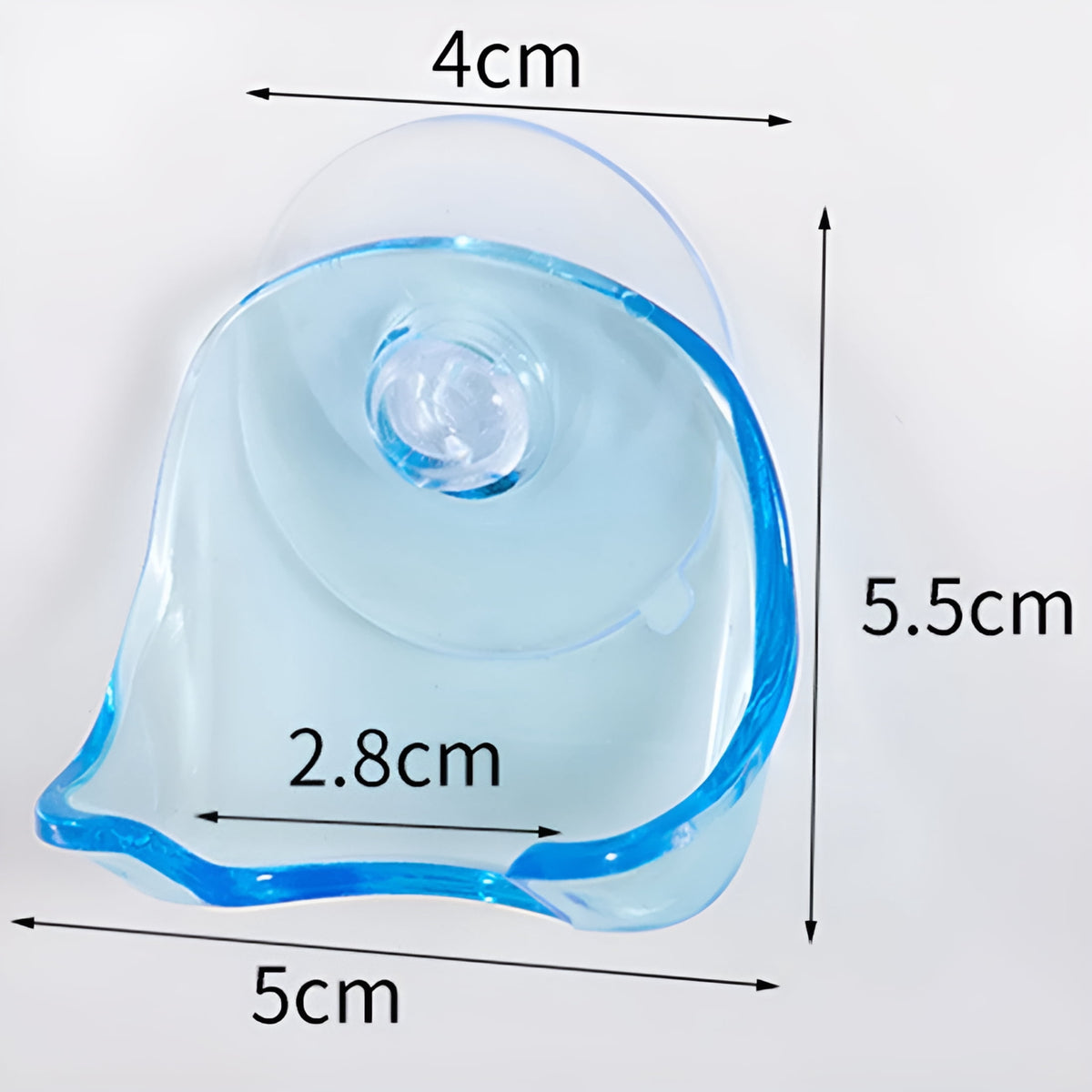 Suction Cup Razor Holders for the Shower, Set of 2 in Durable Plastic - Image 2