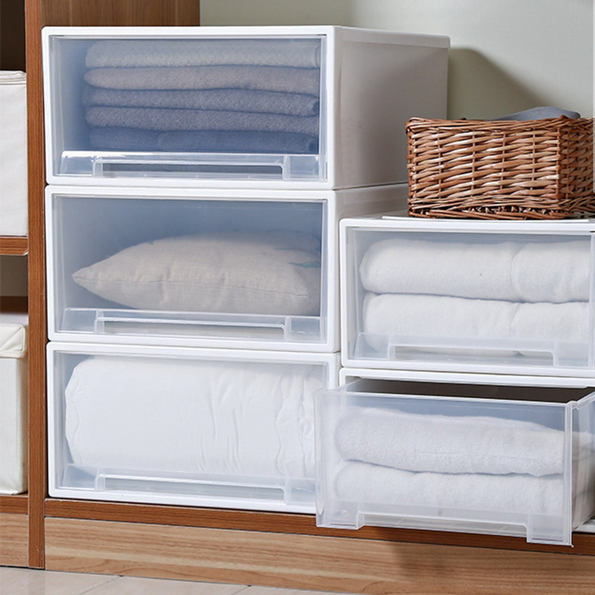 Stackable Drawer-Style Organizer for Underwear, Socks and Small Accessories - Image 2