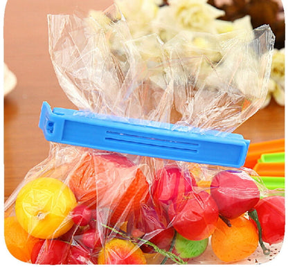 Curved Sealing Bag Clips for Food Packages, 50 or 100 Pieces, 4.3 Inches - Image 3